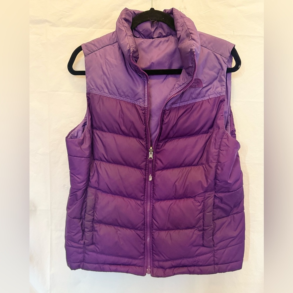The North Face Violet Quilted Reversible Vest